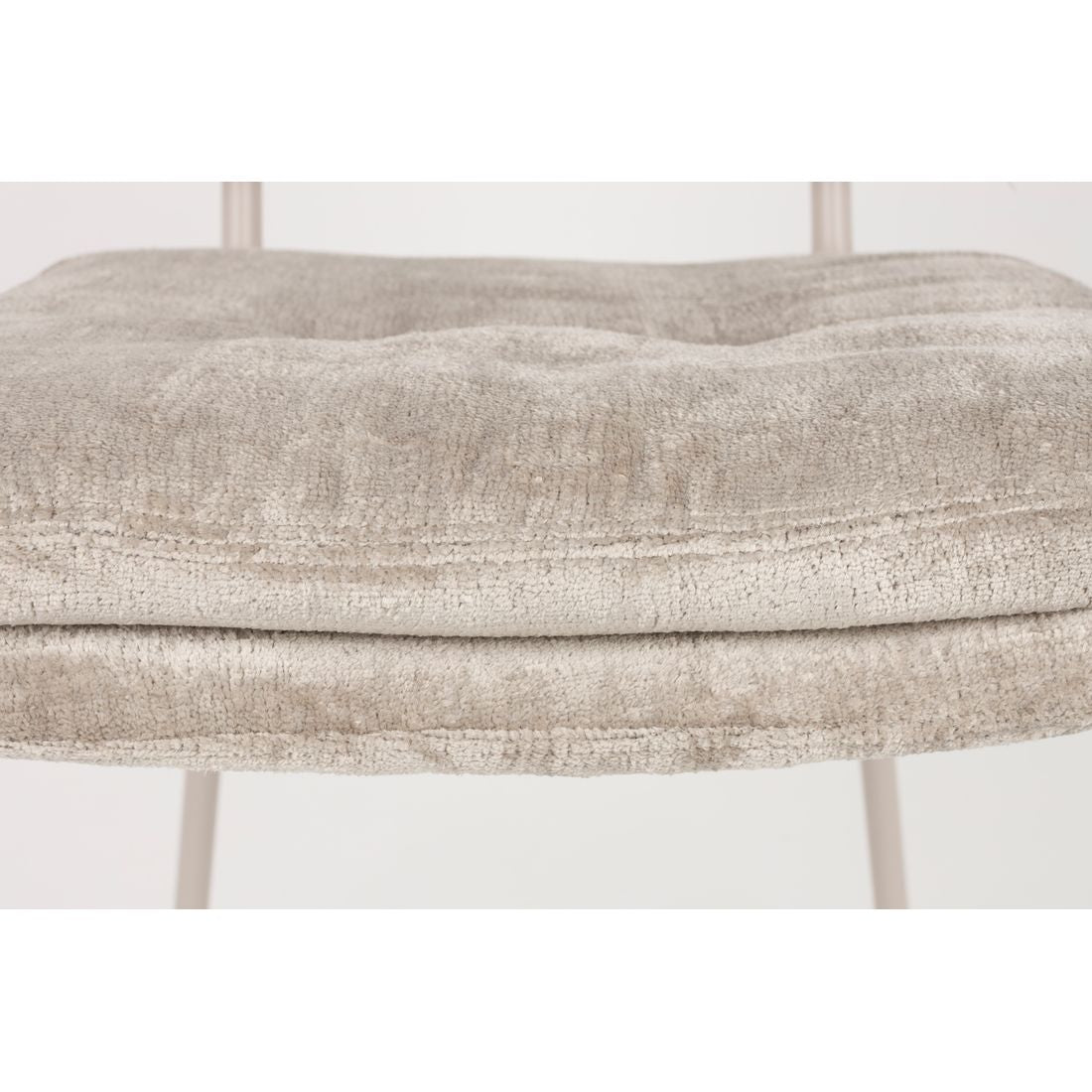 White Label Living Eetkamerstoel Franck Beige - KwaliteitWonen.nl