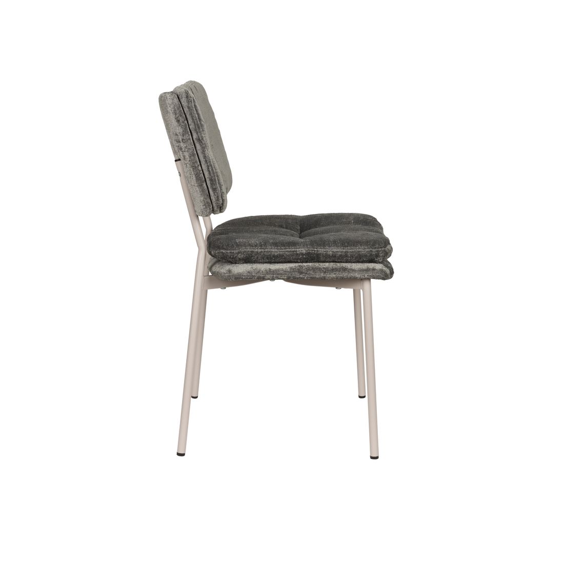 White Label Living Eetkamerstoel Franck Grijs - KwaliteitWonen.nl