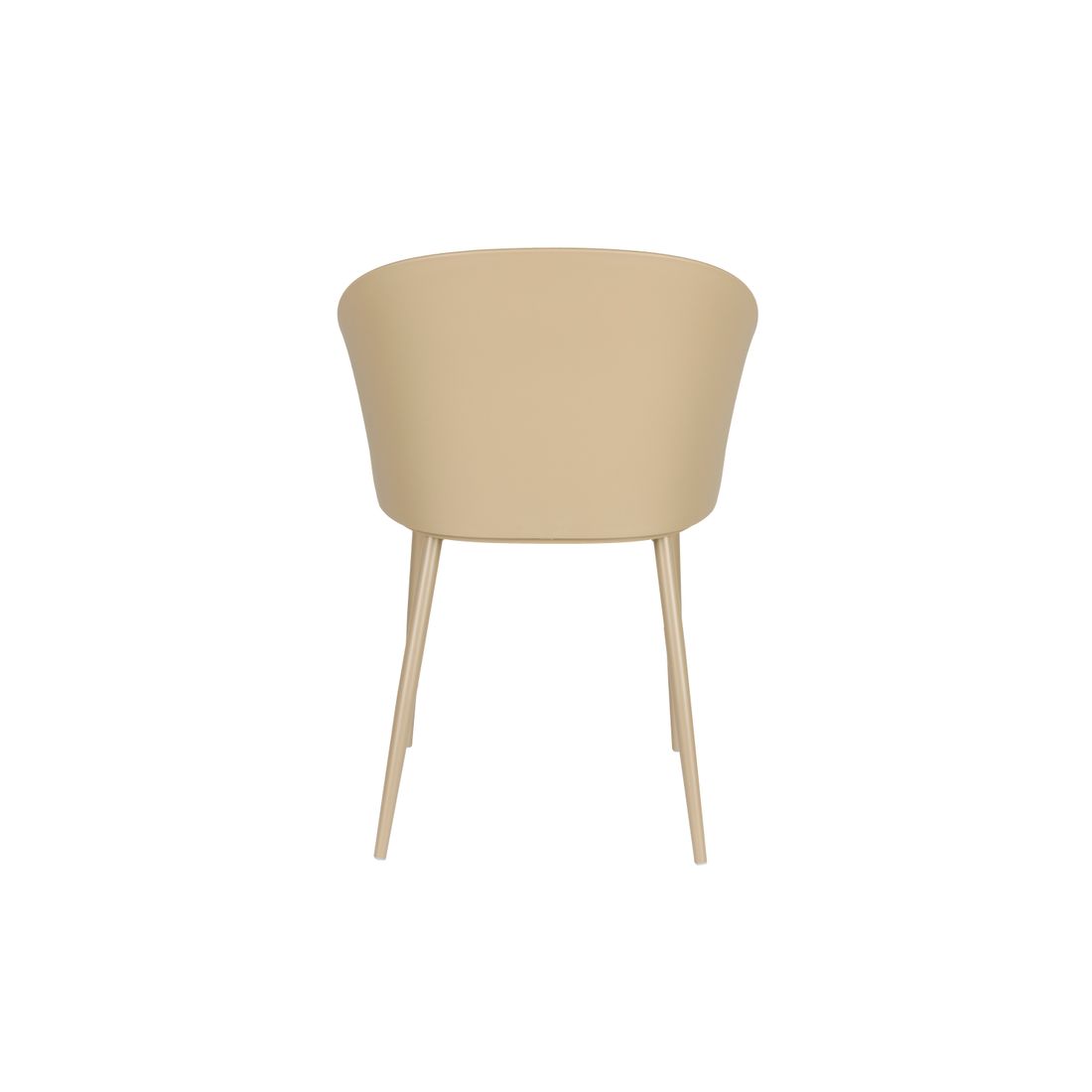 White Label Living Eetkamerstoel Gigi Beige - KwaliteitWonen.nl