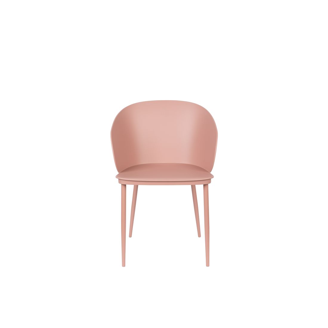 White Label Living Eetkamerstoel Gigi Roze - KwaliteitWonen.nl
