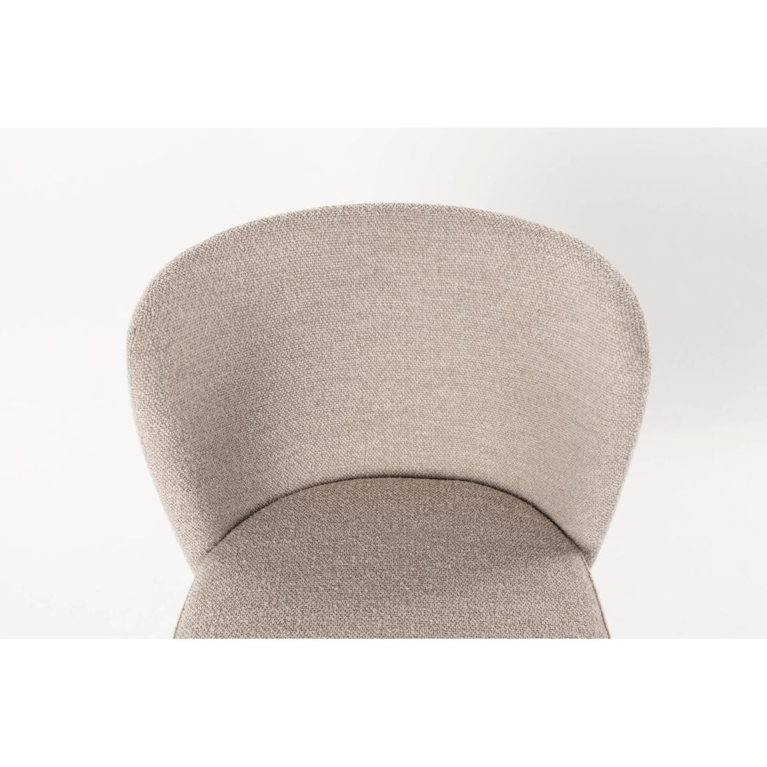 White Label Living Eetkamerstoel Guus Beige - KwaliteitWonen.nl