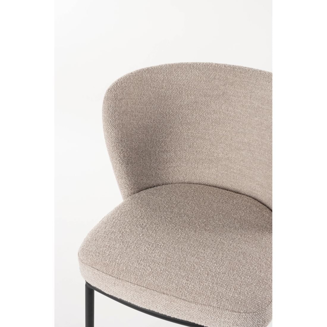 White Label Living Eetkamerstoel Guus Beige - KwaliteitWonen.nl