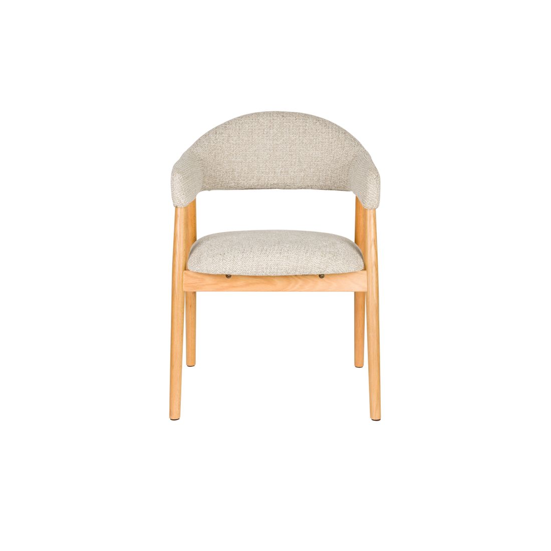 White Label Living Eetkamerstoel Indy Beige - KwaliteitWonen.nl