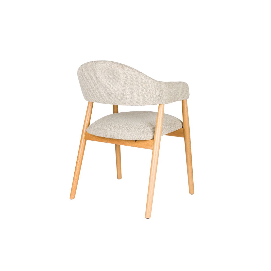 White Label Living Eetkamerstoel Indy Beige - KwaliteitWonen.nl