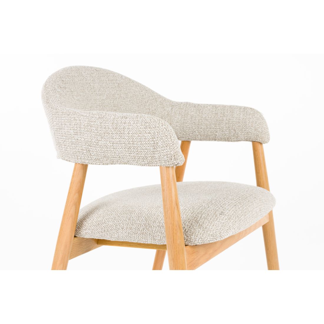 White Label Living Eetkamerstoel Indy Beige - KwaliteitWonen.nl