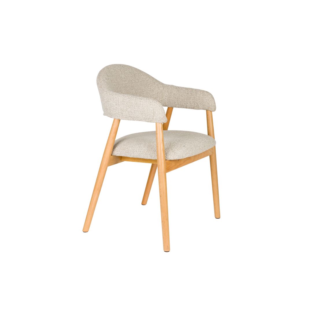 White Label Living Eetkamerstoel Indy Beige - KwaliteitWonen.nl
