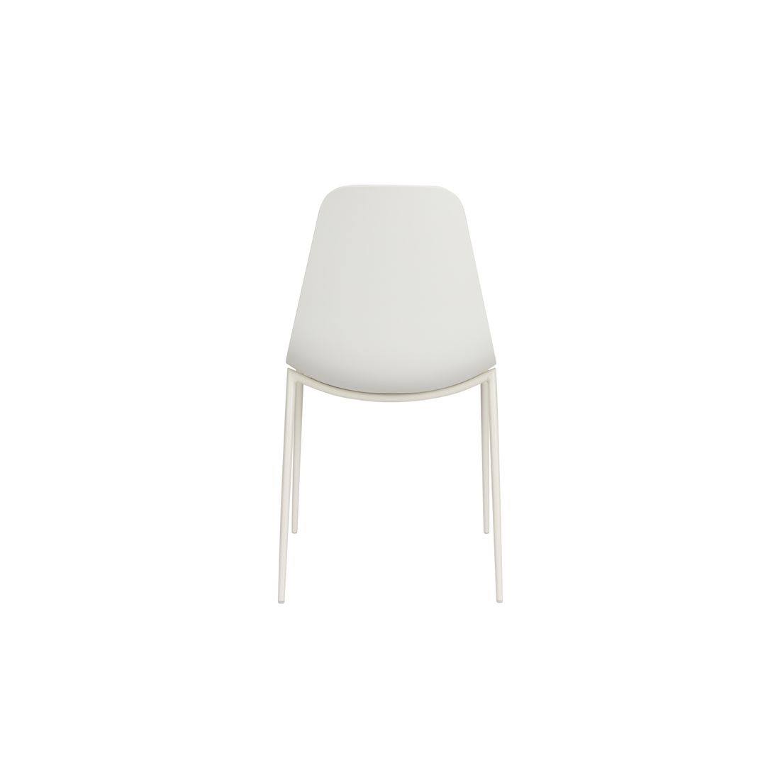 White Label Living Eetkamerstoel Jeffrey Wit - KwaliteitWonen.nl