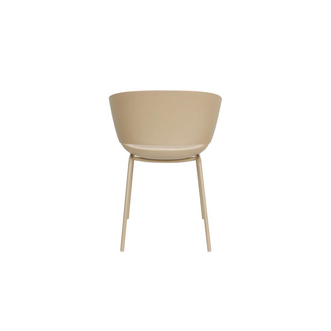 White Label Living Eetkamerstoel Jessica Beige - KwaliteitWonen.nl