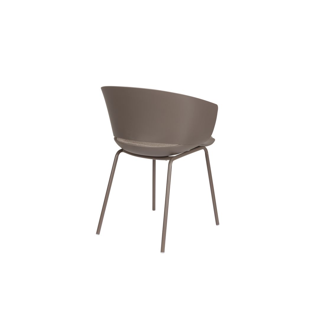 White Label Living Eetkamerstoel Jessica Grijs - KwaliteitWonen.nl