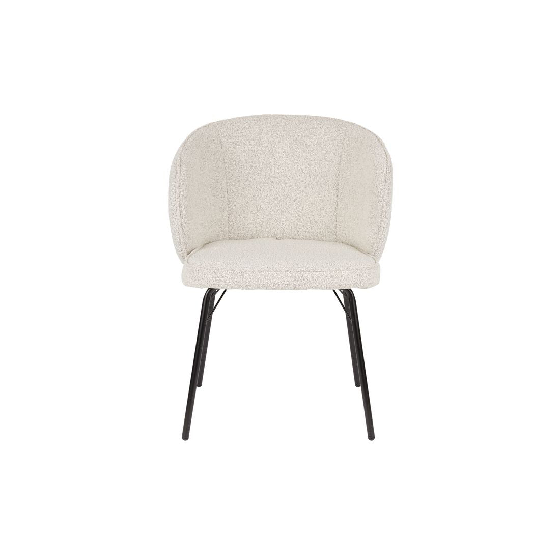 White Label Living Eetkamerstoel Joa Beige - KwaliteitWonen.nl