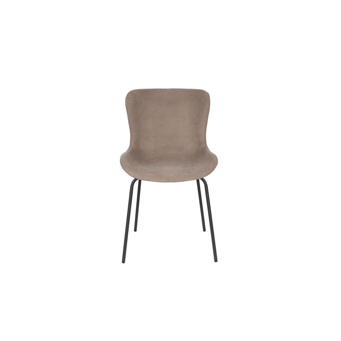 White Label Living Eetkamerstoel Junzo Grijs - KwaliteitWonen.nl