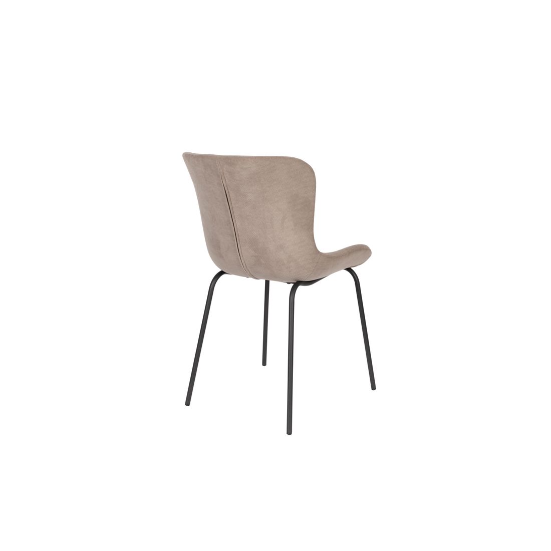 White Label Living Eetkamerstoel Junzo Grijs - KwaliteitWonen.nl