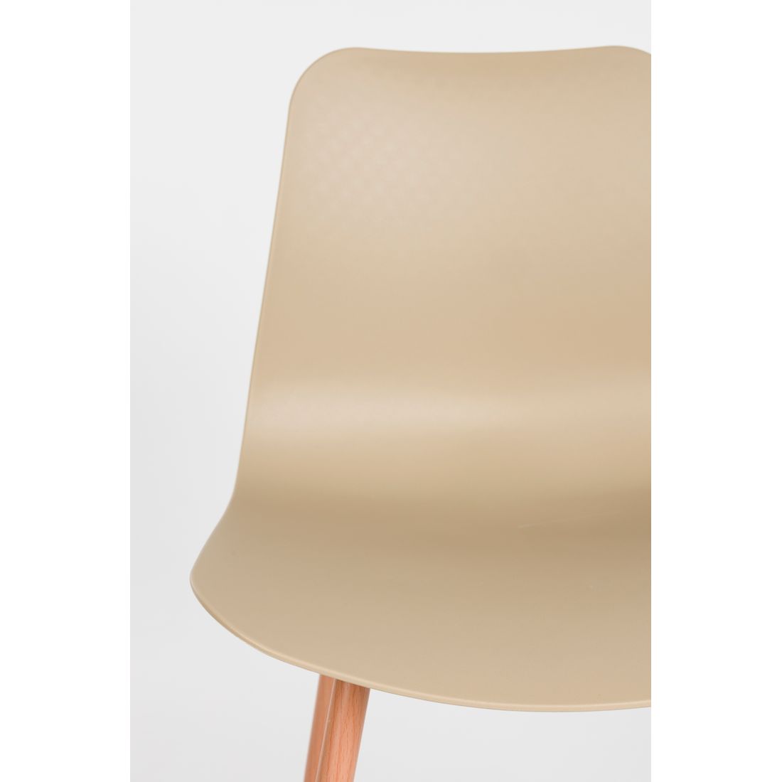 White Label Living Eetkamerstoel Leon Beige - KwaliteitWonen.nl