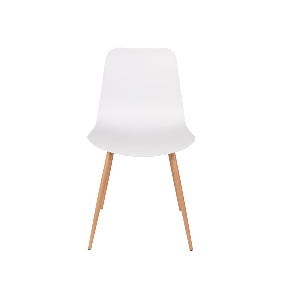 White Label Living Eetkamerstoel Leon Wit - KwaliteitWonen.nl