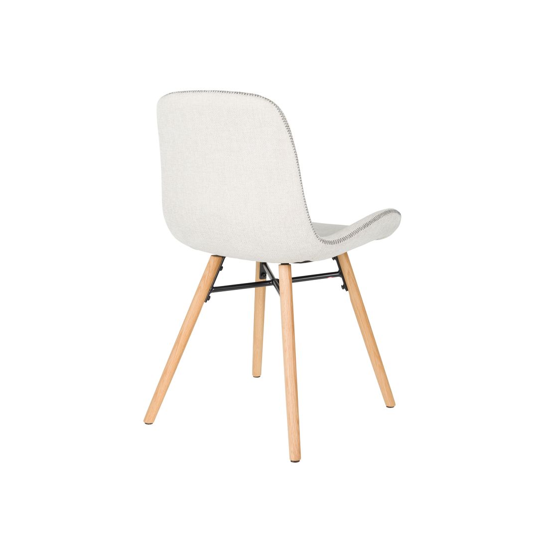White Label Living Eetkamerstoel Lester Beige - KwaliteitWonen.nl