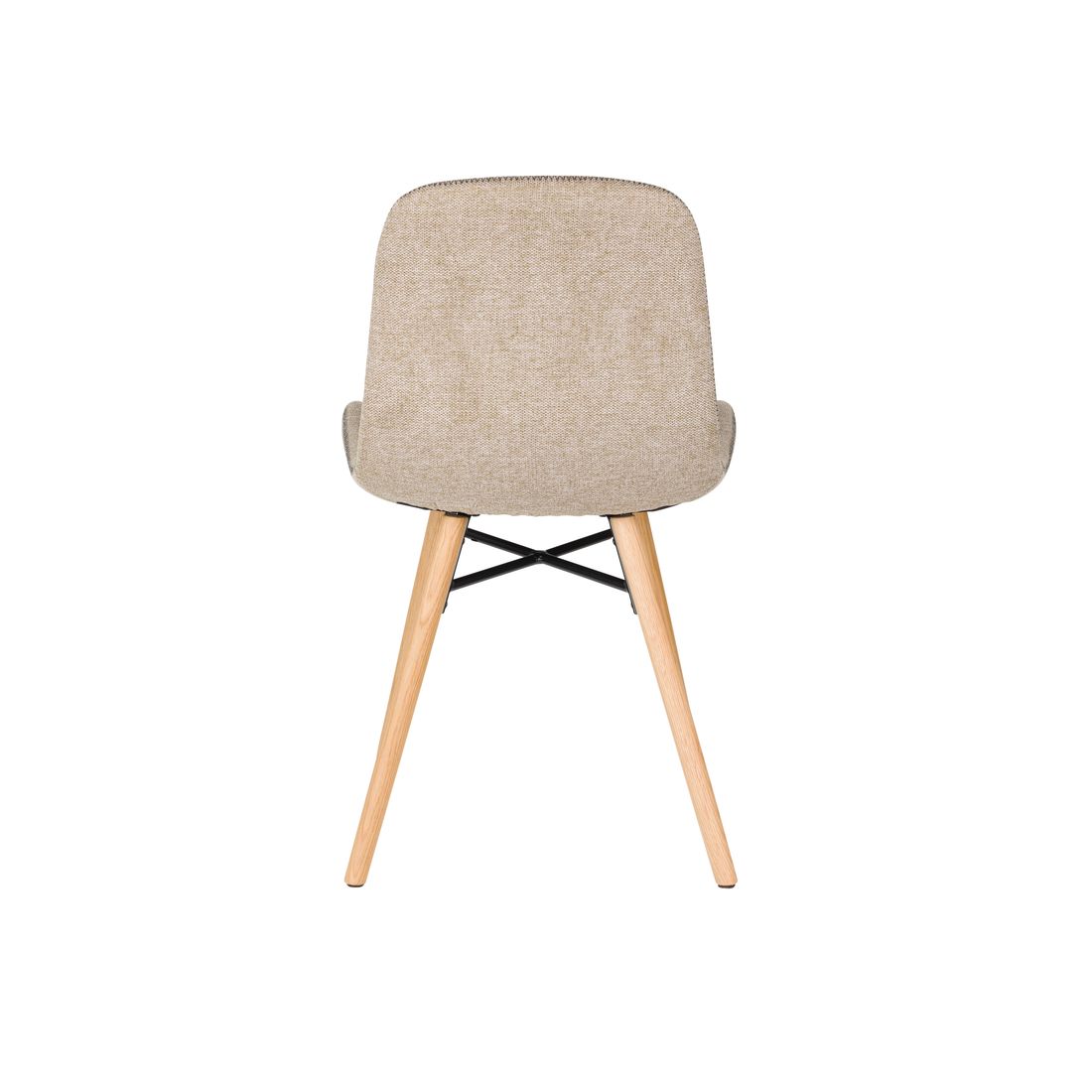 White Label Living Eetkamerstoel Lester Bruin - KwaliteitWonen.nl