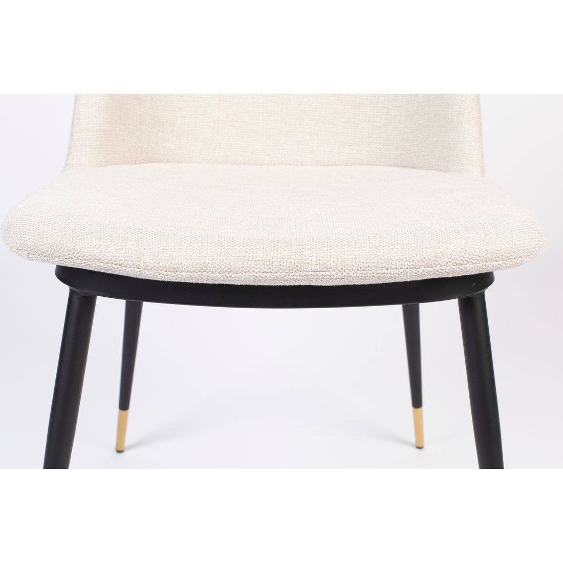 White Label Living Eetkamerstoel Lionel Beige - KwaliteitWonen.nl