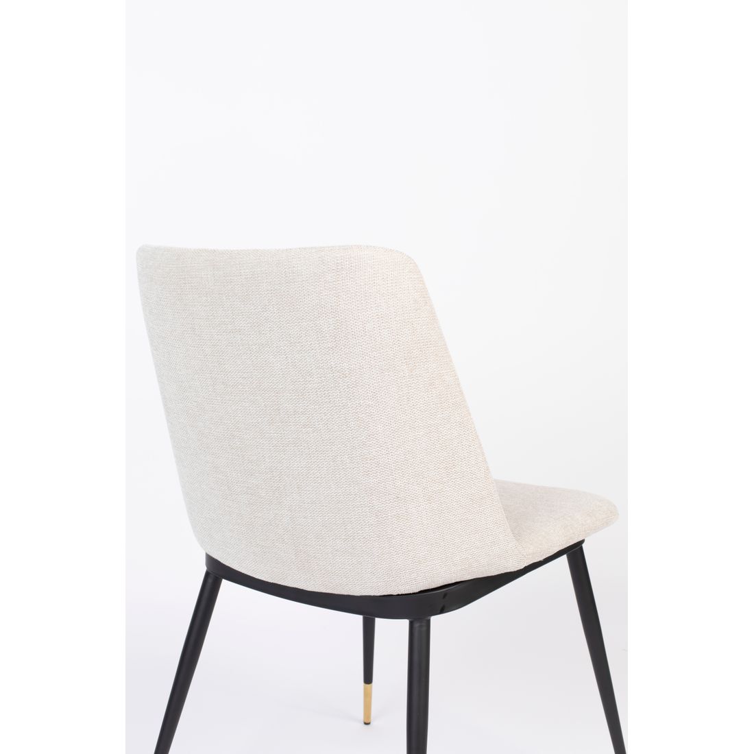 White Label Living Eetkamerstoel Lionel Beige - KwaliteitWonen.nl