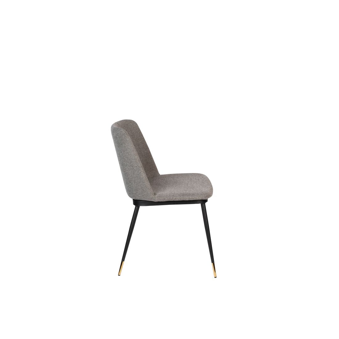 White Label Living Eetkamerstoel Lionel Grijs - KwaliteitWonen.nl