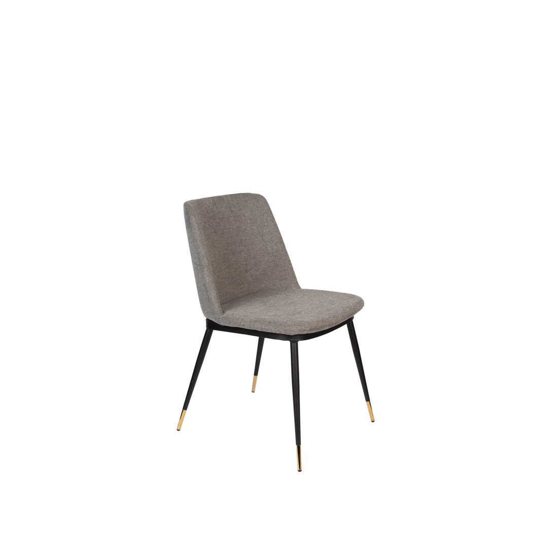 White Label Living Eetkamerstoel Lionel Grijs - KwaliteitWonen.nl