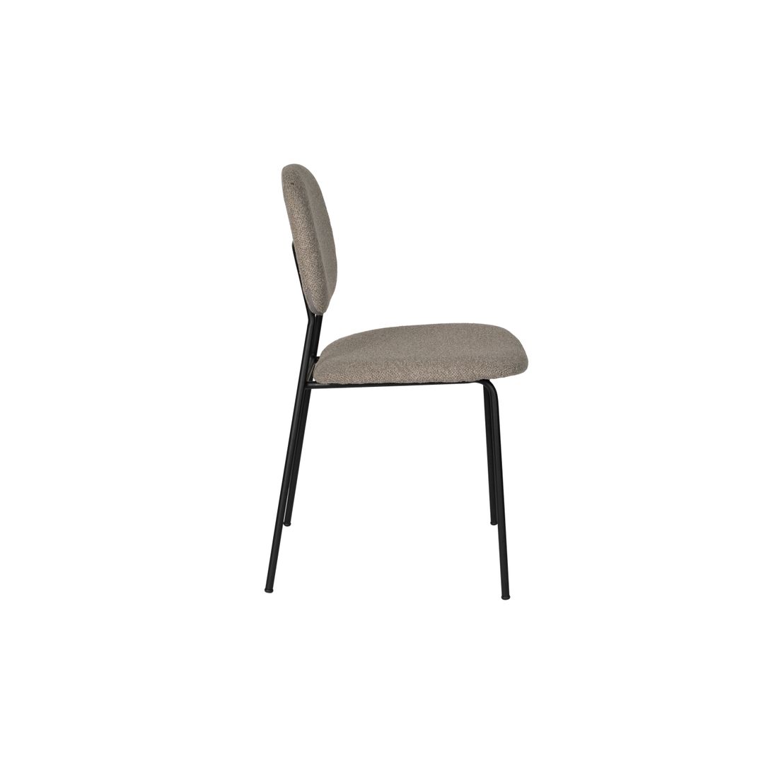 White Label Living Eetkamerstoel Roos Beige - KwaliteitWonen.nl