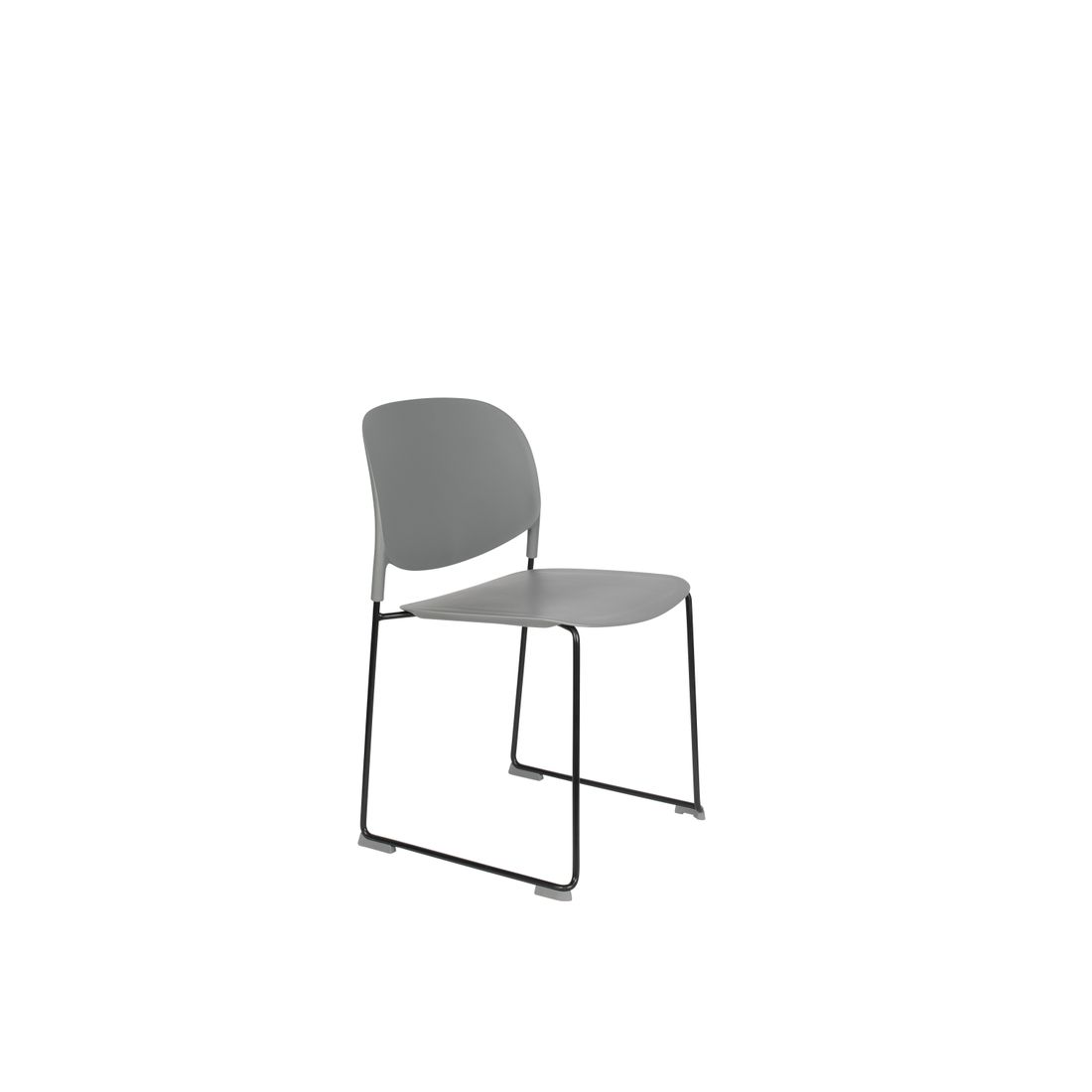 White Label Living Eetkamerstoel Stacks Grijs - KwaliteitWonen.nl