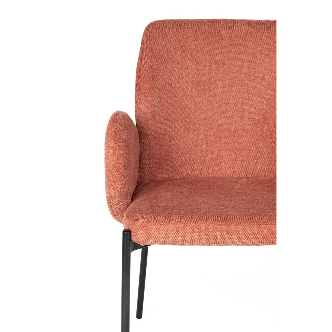 White Label Living Eetkamerstoel Tjarda Roze - KwaliteitWonen.nl