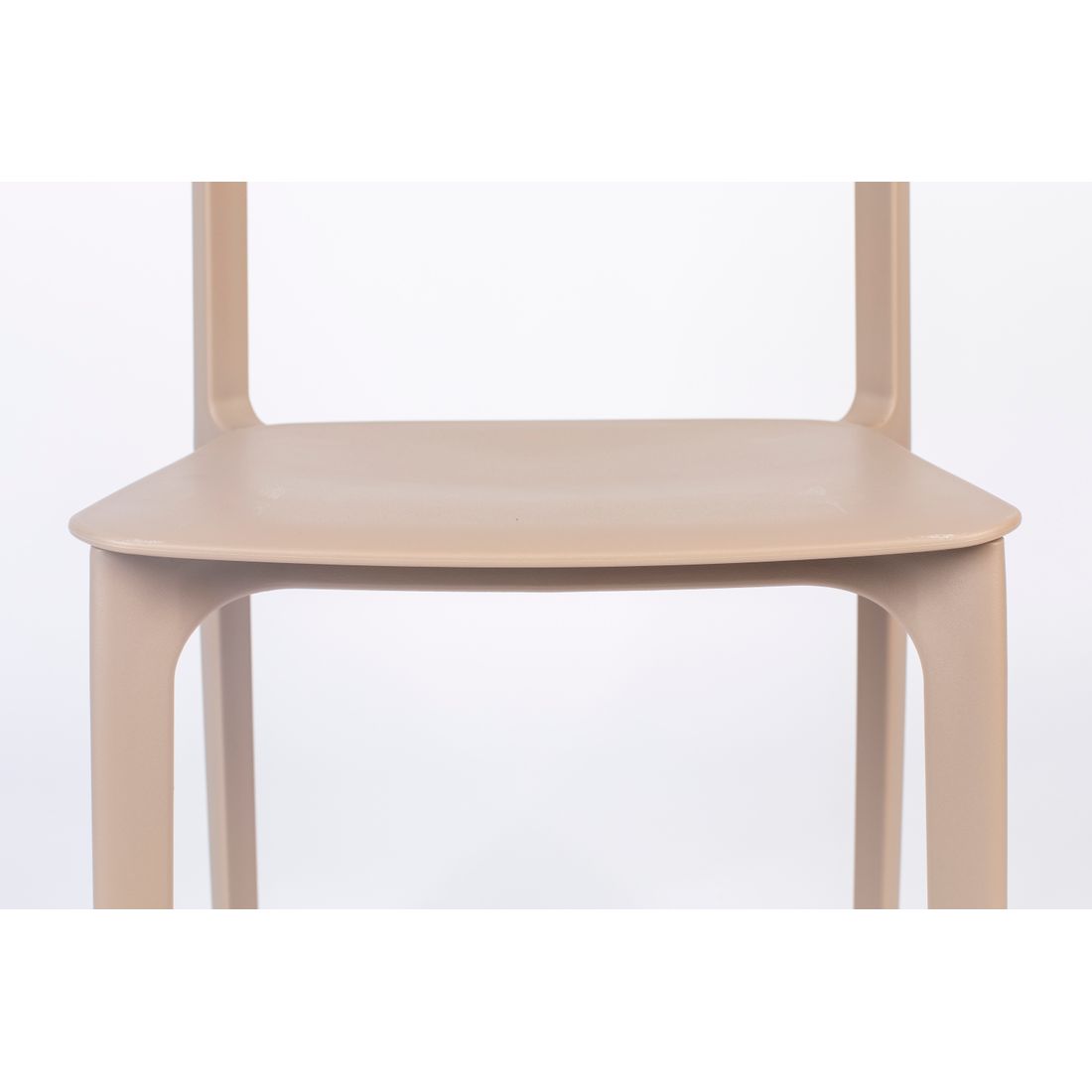 White Label Living Eetkamerstoel & Tuinstoel Clive Beige - KwaliteitWonen.nl