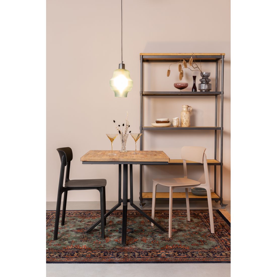 White Label Living Eetkamerstoel & Tuinstoel Clive Beige - KwaliteitWonen.nl