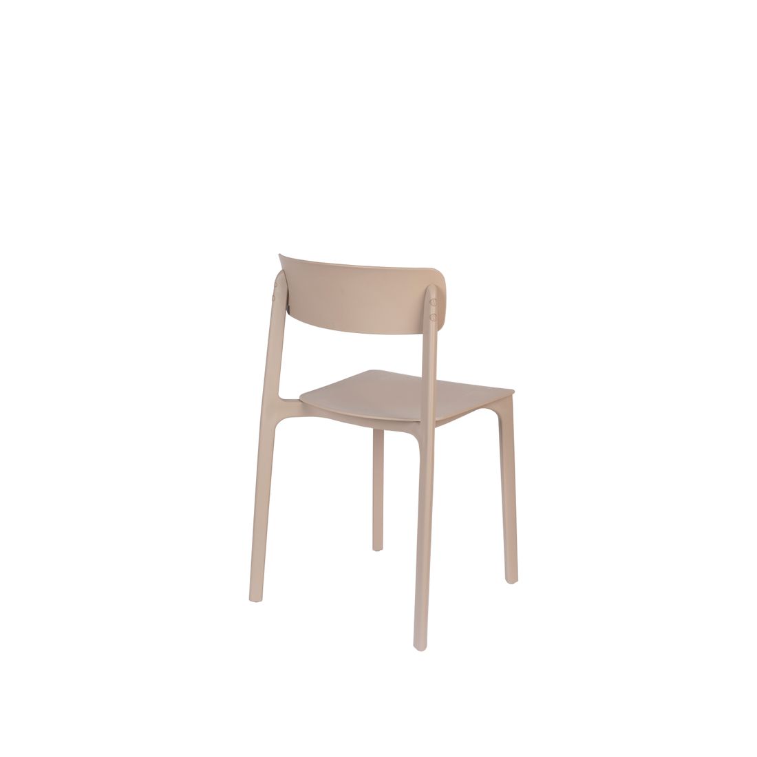 White Label Living Eetkamerstoel & Tuinstoel Clive Beige - KwaliteitWonen.nl