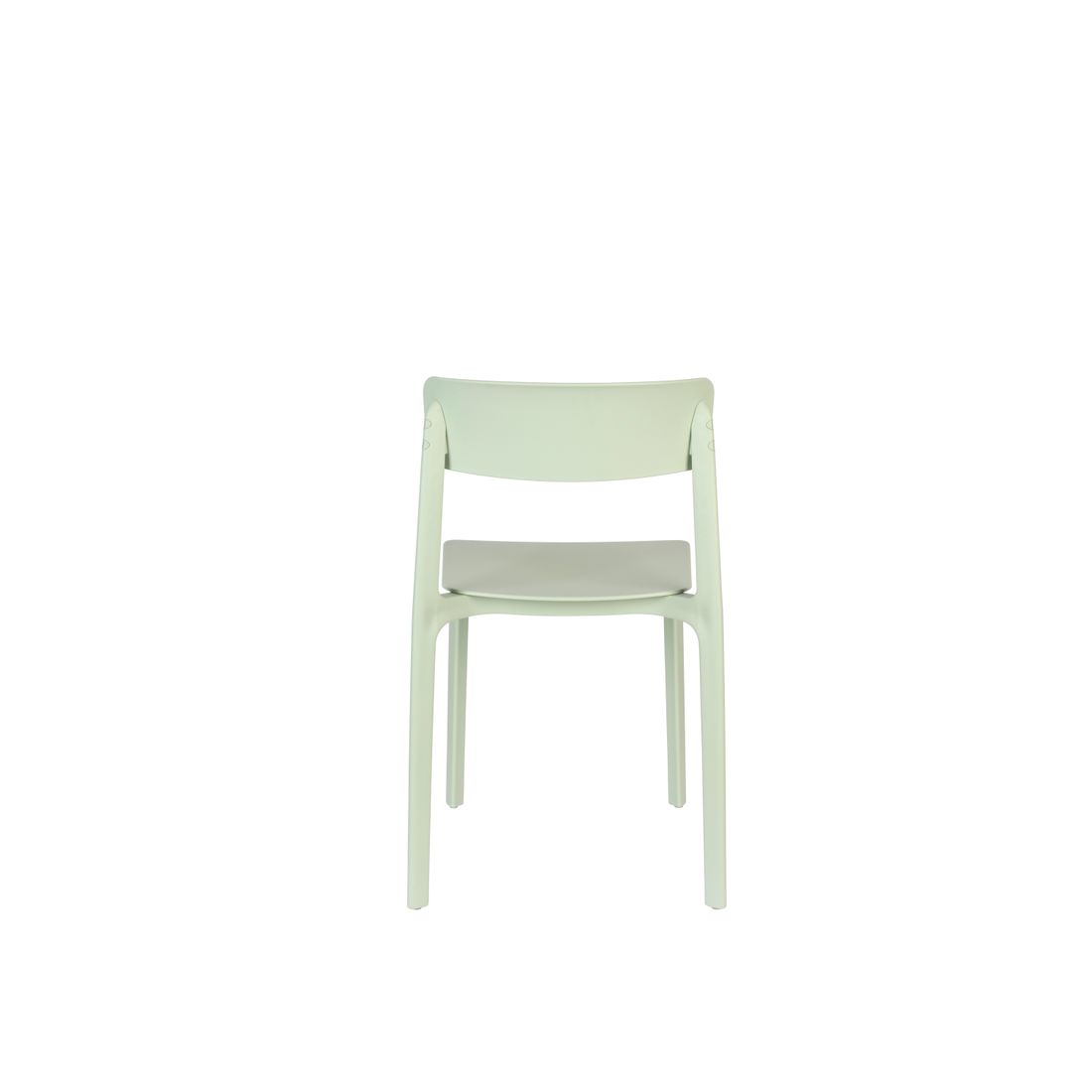 White Label Living Eetkamerstoel & Tuinstoel Clive Lichtgroen - KwaliteitWonen.nl