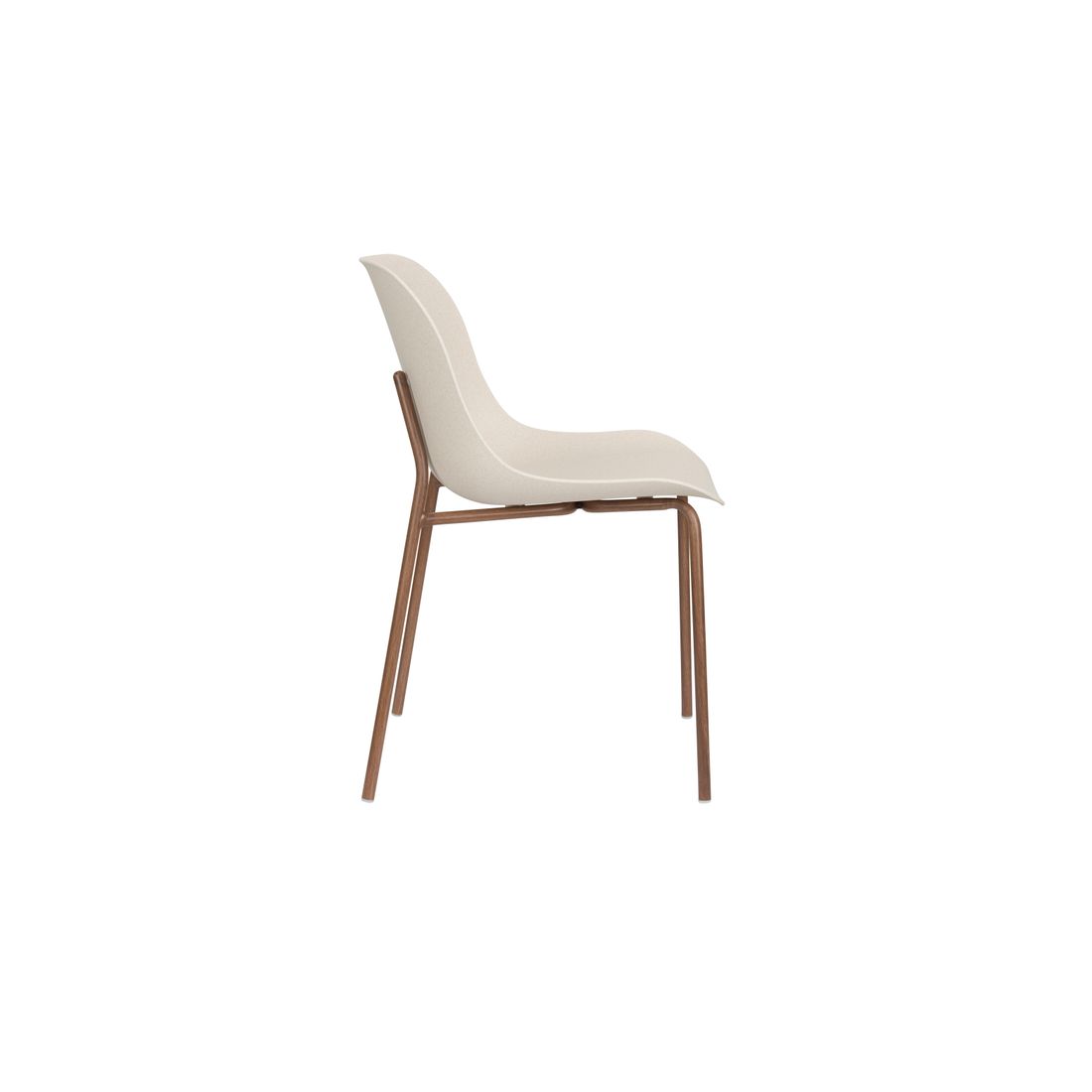 White Label Living Eetkamerstoel Wheat Wit - KwaliteitWonen.nl