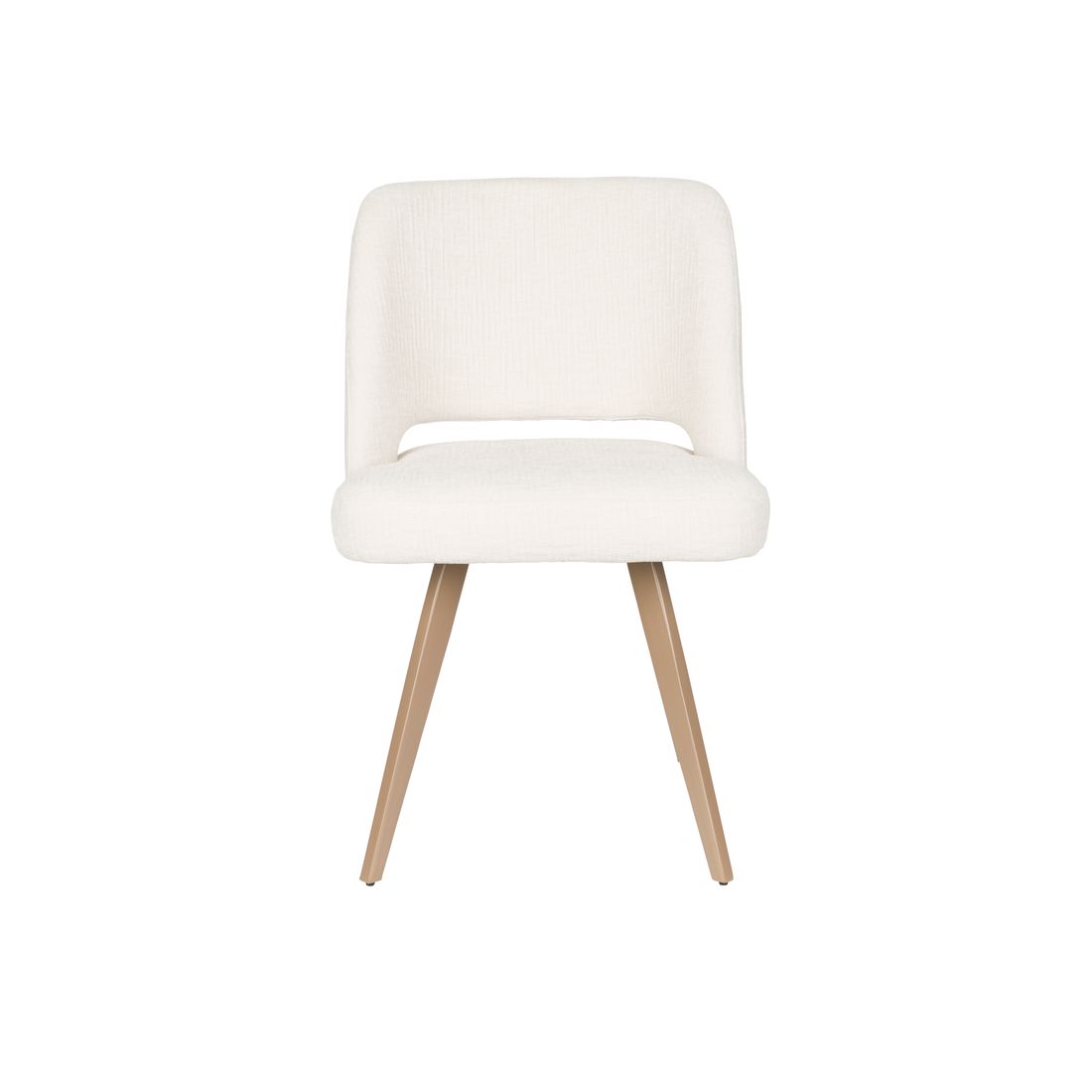 White Label Living Eetkamerstoel Yves Wit - KwaliteitWonen.nl
