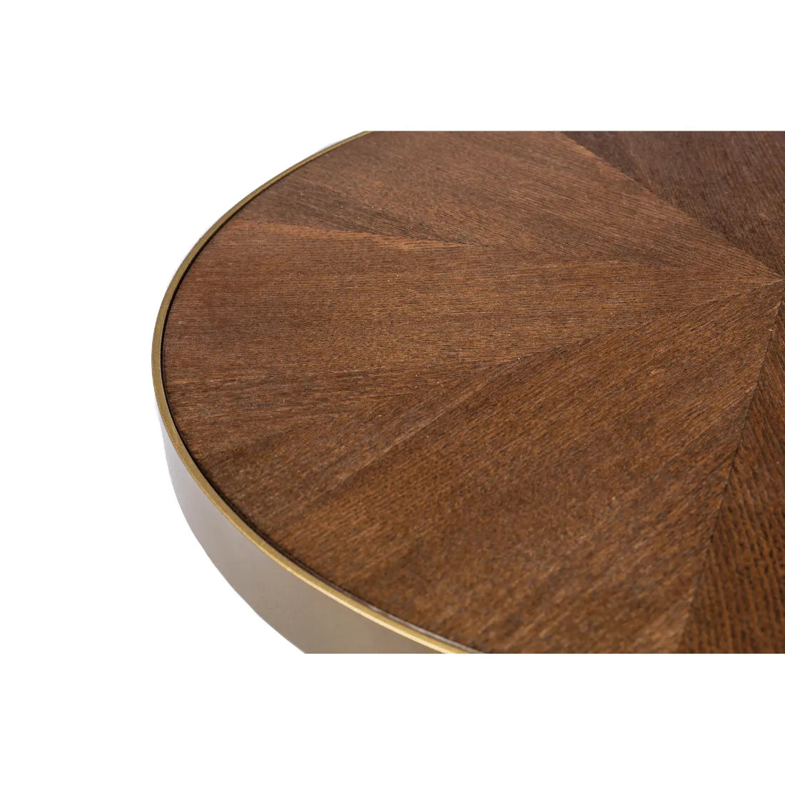 White Label Living Eettafel Denise Ovaal 200x90cm Walnoot - KwaliteitWonen.nl