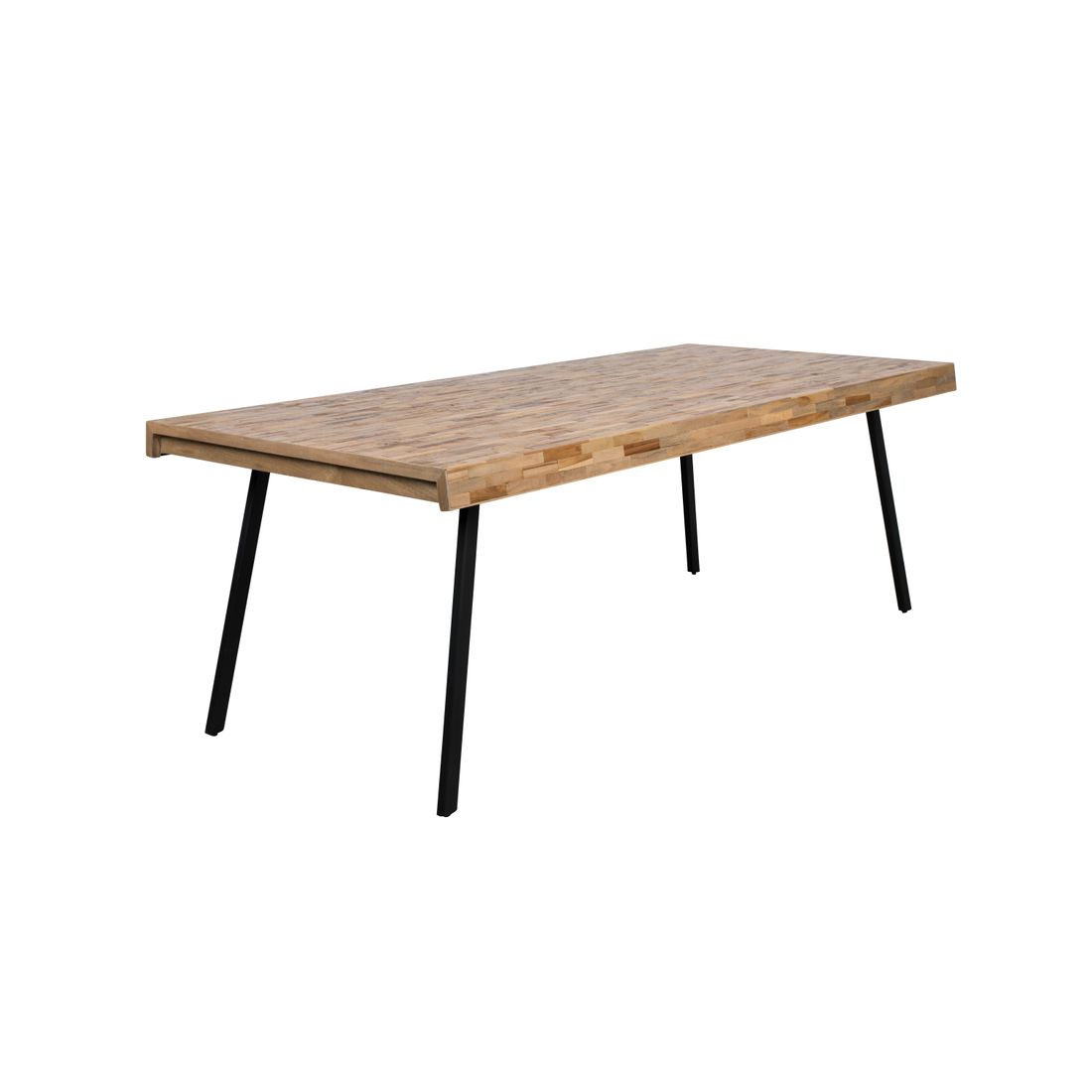 White Label Living Eettafel Suri 220x100cm Naturel - KwaliteitWonen.nl