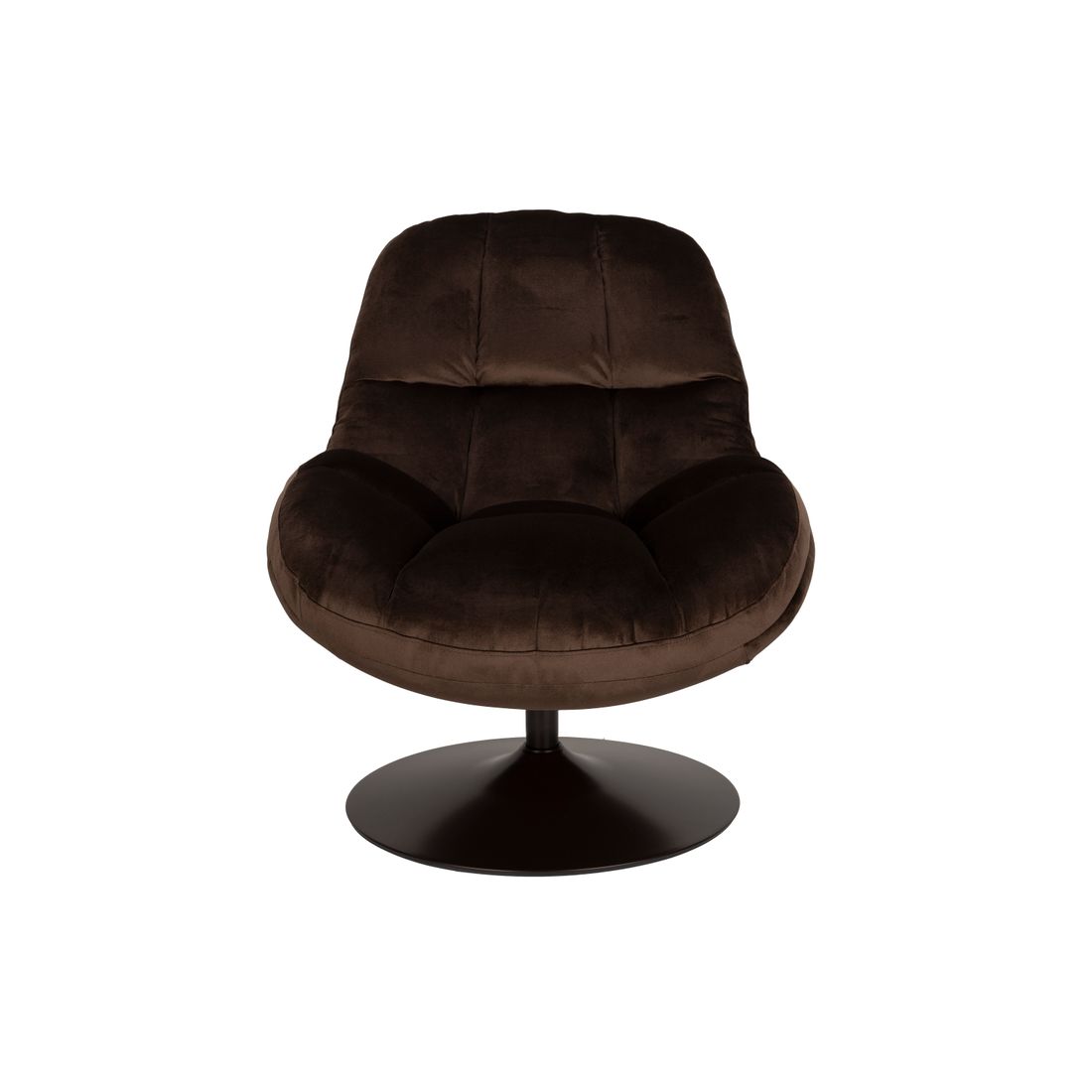 White Label Living Fauteuil Beefy Bruin - KwaliteitWonen.nl