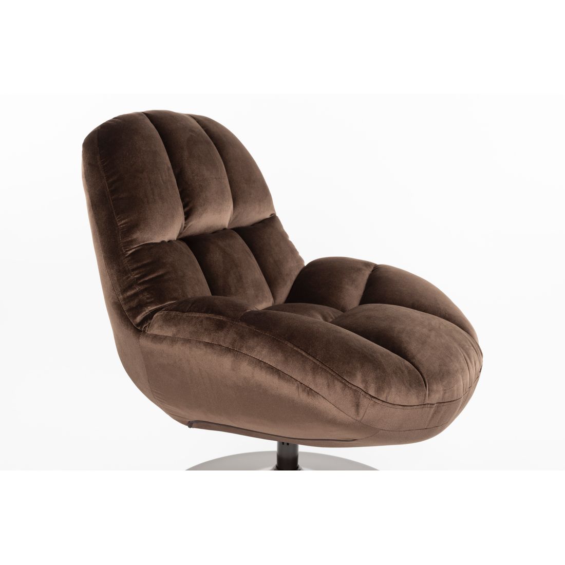 White Label Living Fauteuil Beefy Bruin - KwaliteitWonen.nl