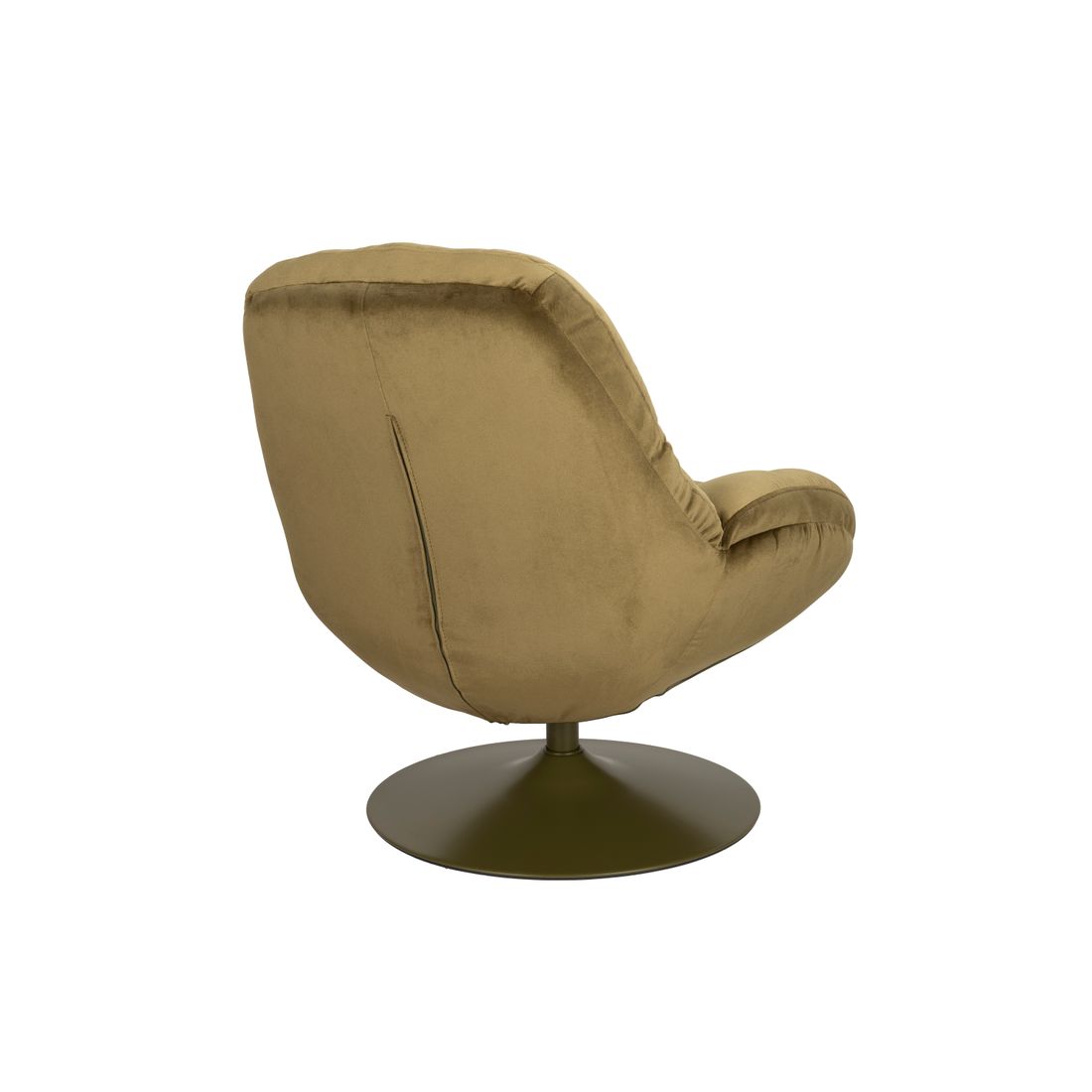 White Label Living Fauteuil Beefy Olijfgroen - KwaliteitWonen.nl
