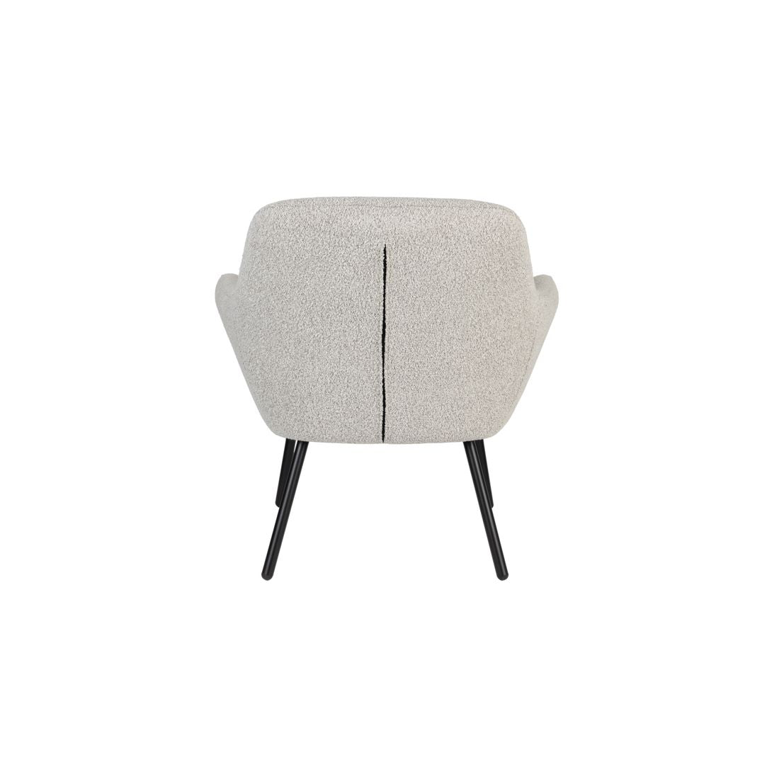 White Label Living Fauteuil Dude Boucle Beige - KwaliteitWonen.nl