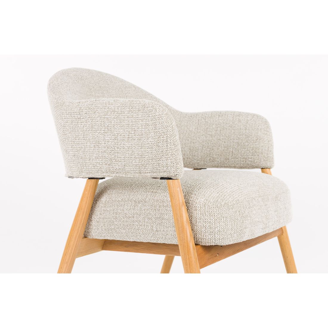White Label Living Fauteuil Indy Beige - KwaliteitWonen.nl