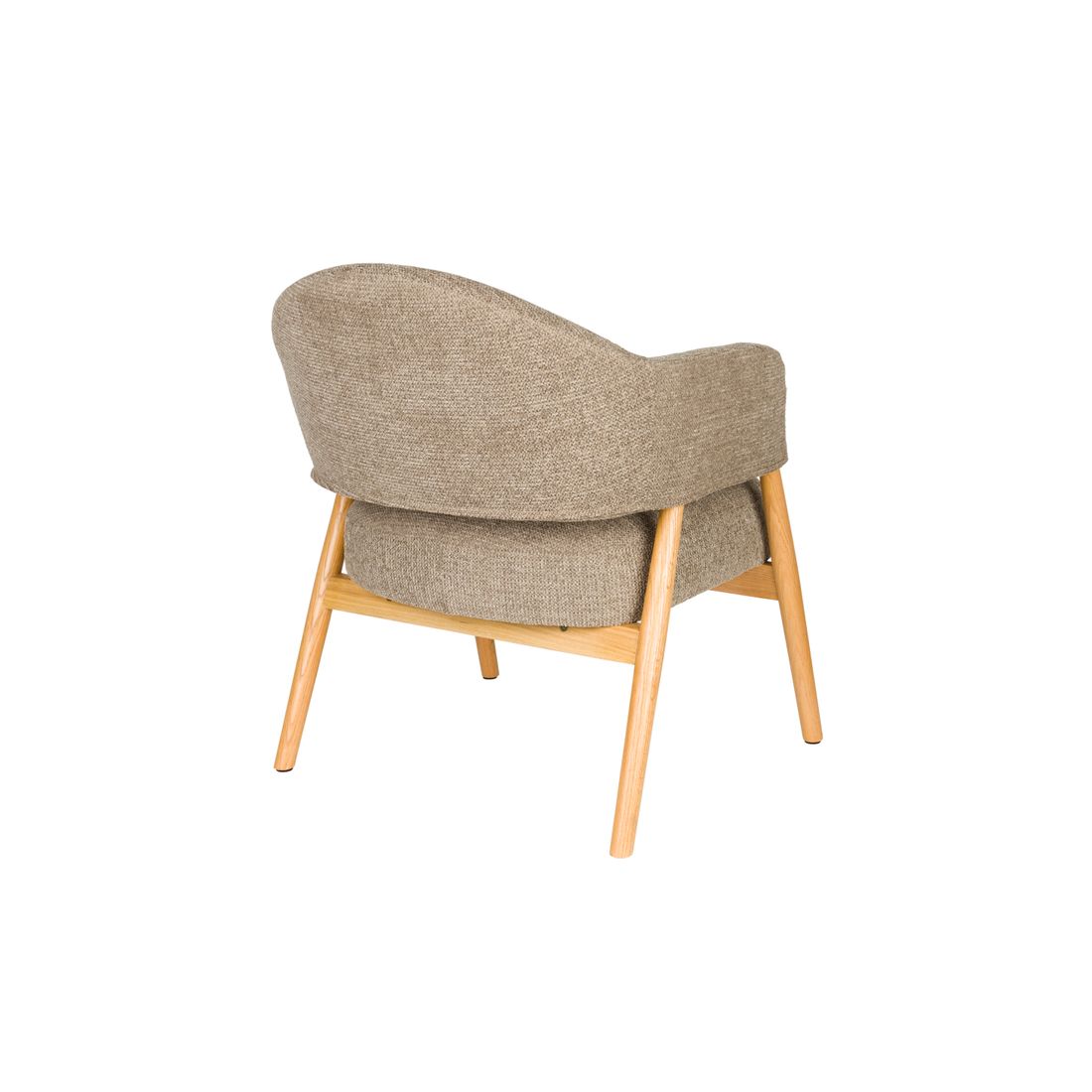 White Label Living Fauteuil Indy Bruin - KwaliteitWonen.nl