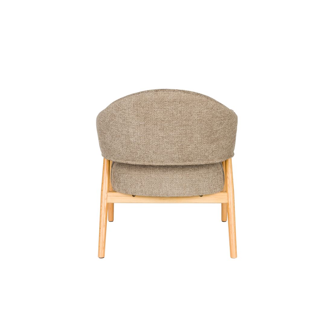 White Label Living Fauteuil Indy Bruin - KwaliteitWonen.nl