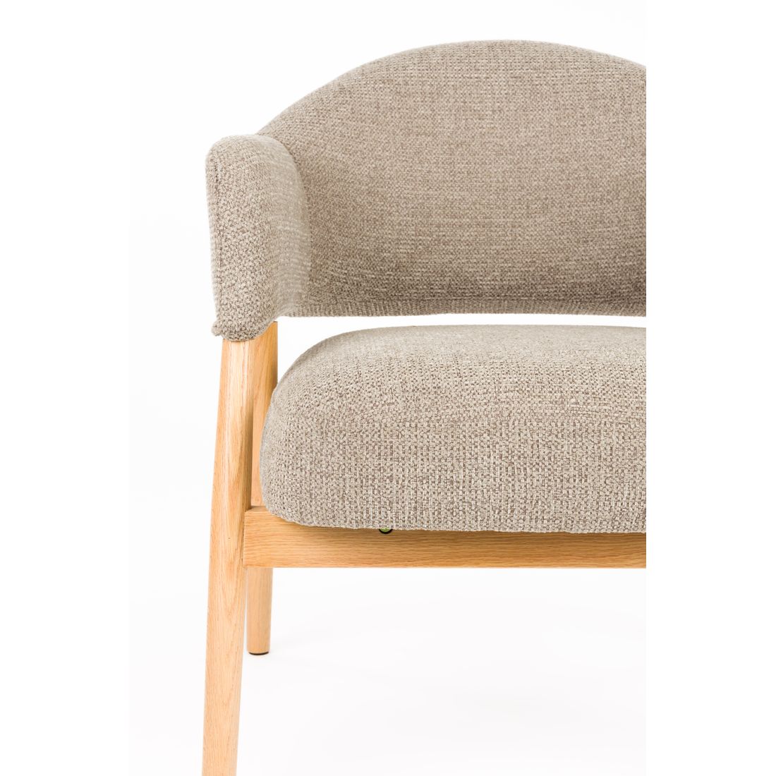 White Label Living Fauteuil Indy Bruin - KwaliteitWonen.nl