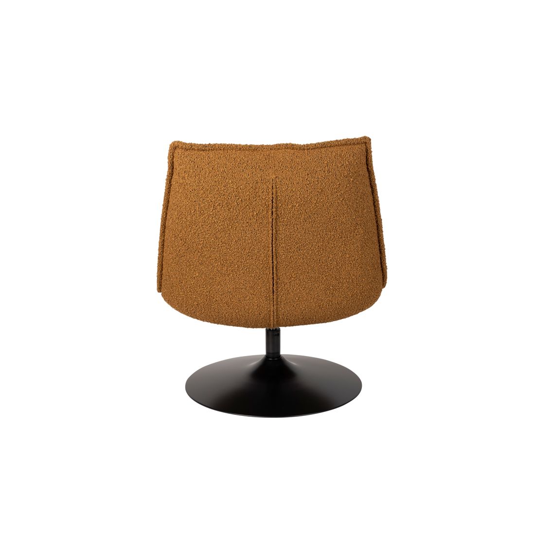 White Label Living Fauteuil Jax Bouclé Bruin - KwaliteitWonen.nl
