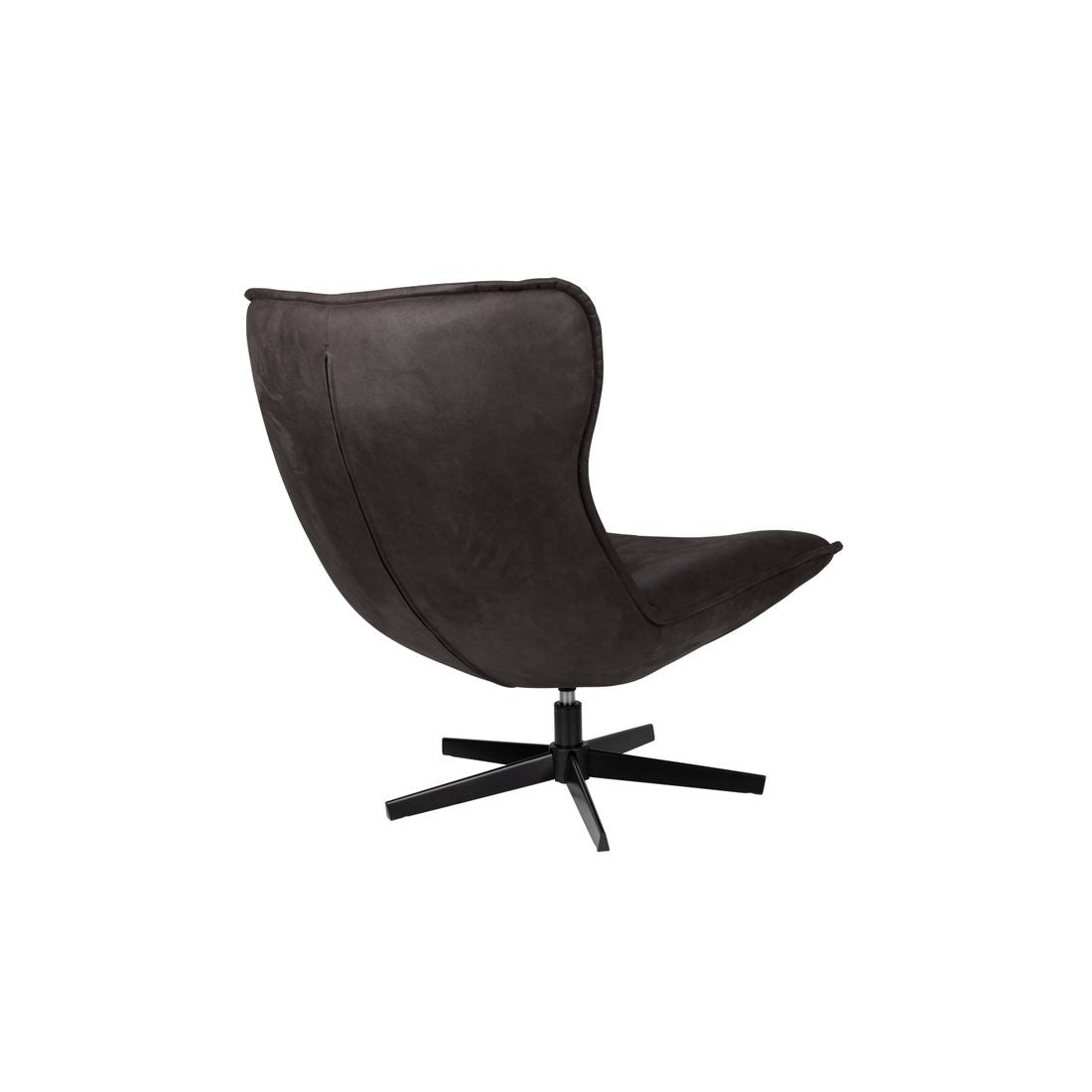 White Label Living Fauteuil John Antraciet - KwaliteitWonen.nl