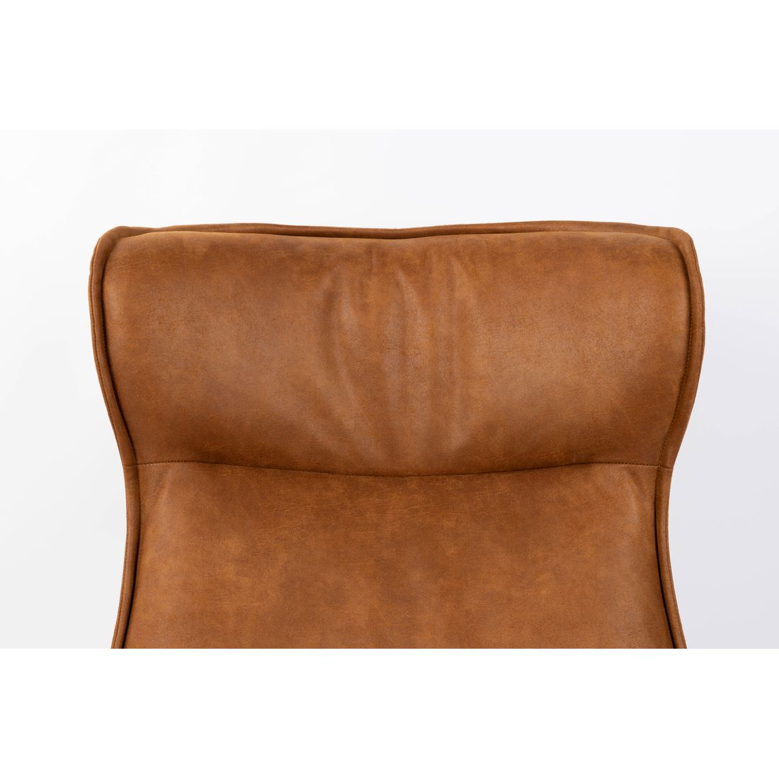 White Label Living Fauteuil John Cognac - KwaliteitWonen.nl