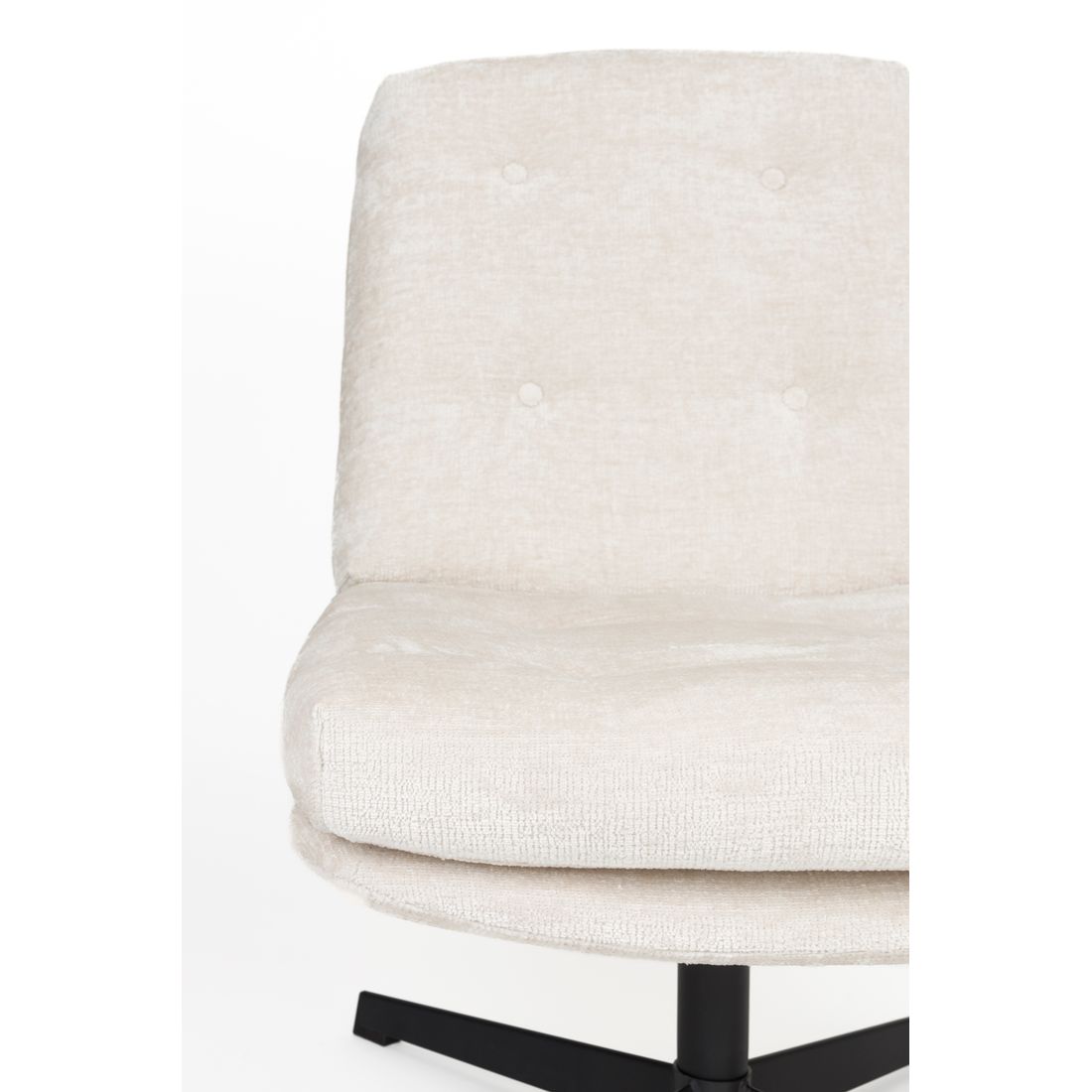White Label Living Fauteuil Kai Wit - KwaliteitWonen.nl