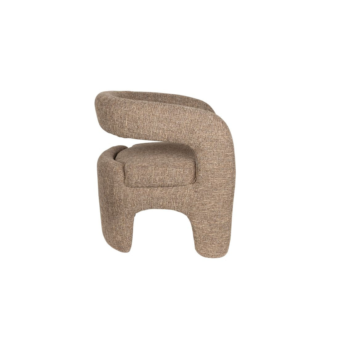 White Label Living Fauteuil Nova Brown - KwaliteitWonen.nl