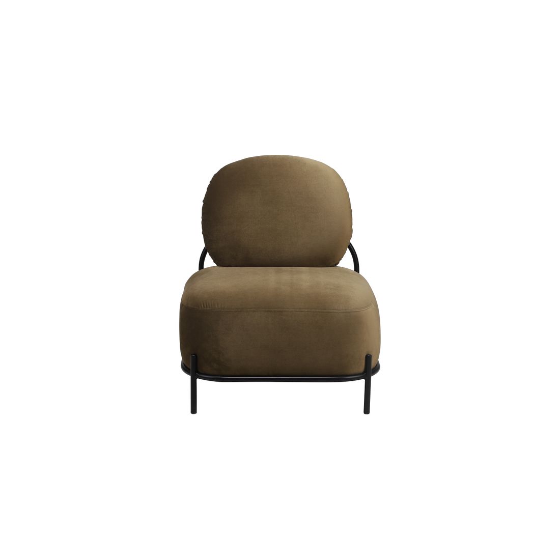 White Label Living Fauteuil Polly Groen - KwaliteitWonen.nl