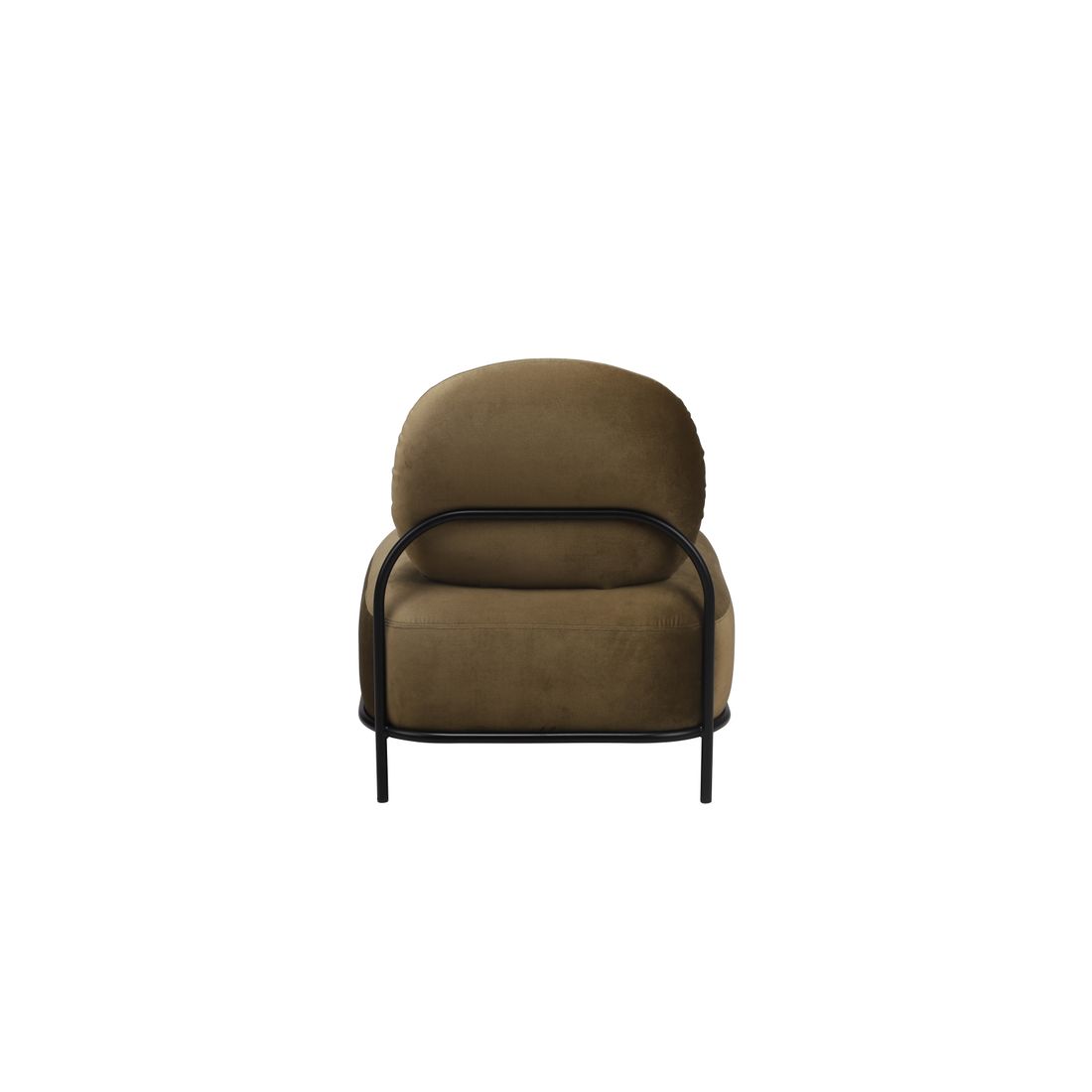 White Label Living Fauteuil Polly Groen - KwaliteitWonen.nl